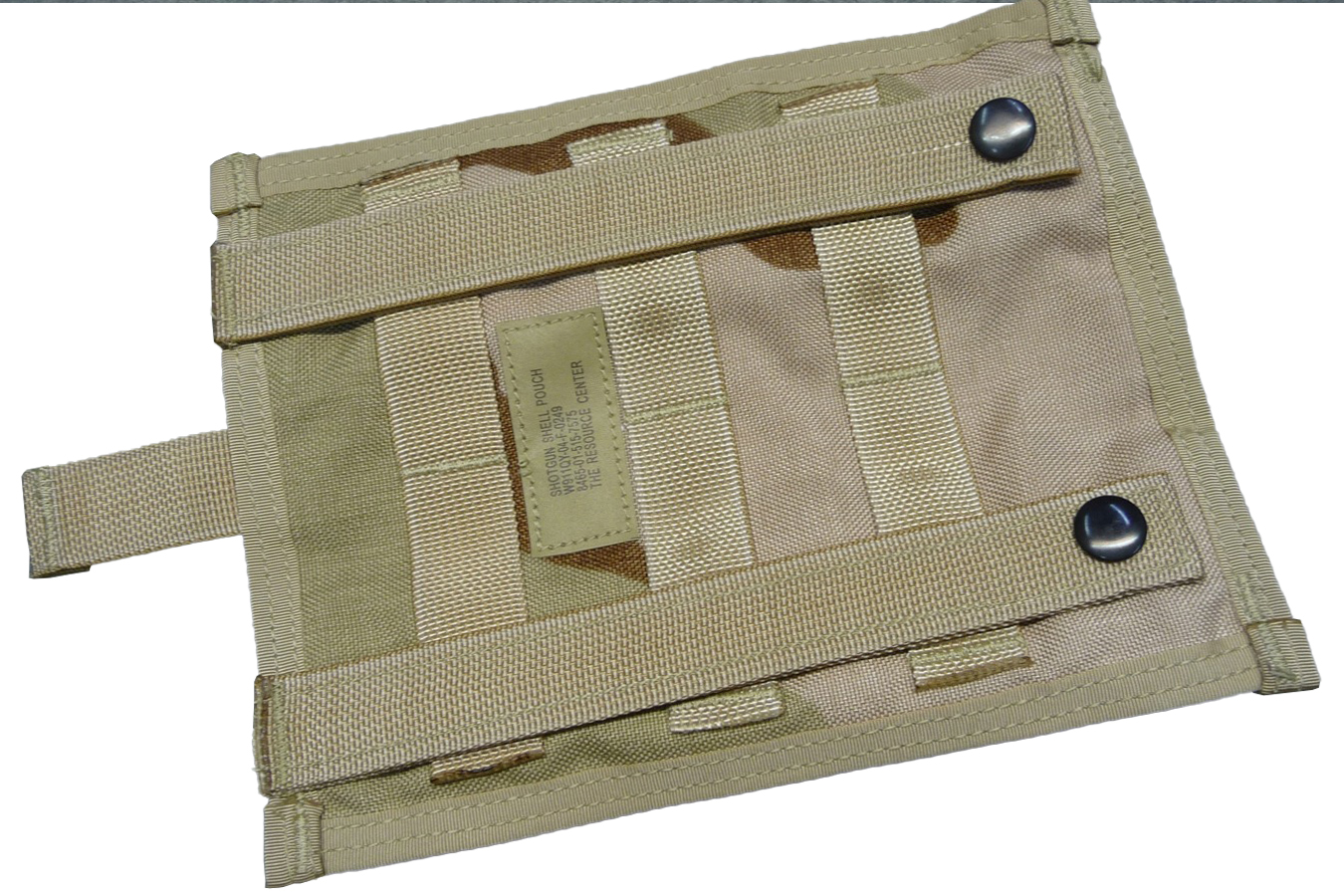 THE RESOURCE CENTER Shotgun Shell Pouch, Desert Camo, 14 Shells